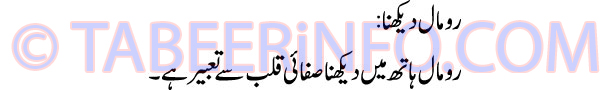 romal-dekhna-tabeer