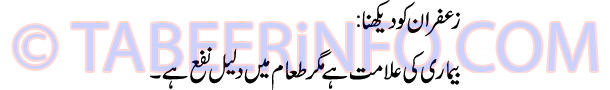 zafran khana tabeer