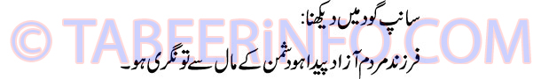 saanp-ko-goad-me-dekhna-tab