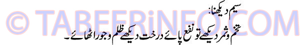 seem-dekhna-tabeer