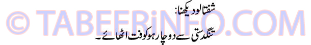 shaftalo-dekhna-tabeer