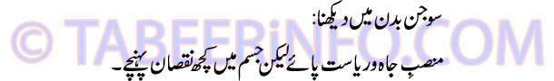 sojan-badan-me-dekhna-tabee