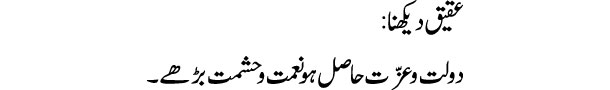 aqeeq-dekhna-tabeer