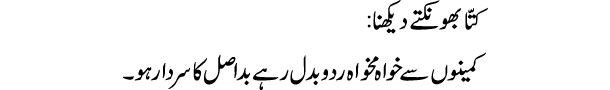 kutta-bhonkte-dekhna-tabeer