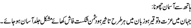 hath-se-aasman-chona-tabeer