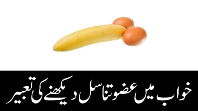 Khwab Mein Azu Tanasul Dekhnay Ki Tabeer